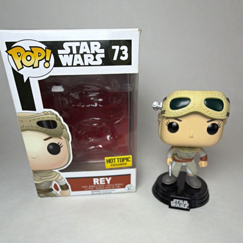 Funko Pop! Star Wars Rey #73 Hot Topic Exclusive Figure 2015